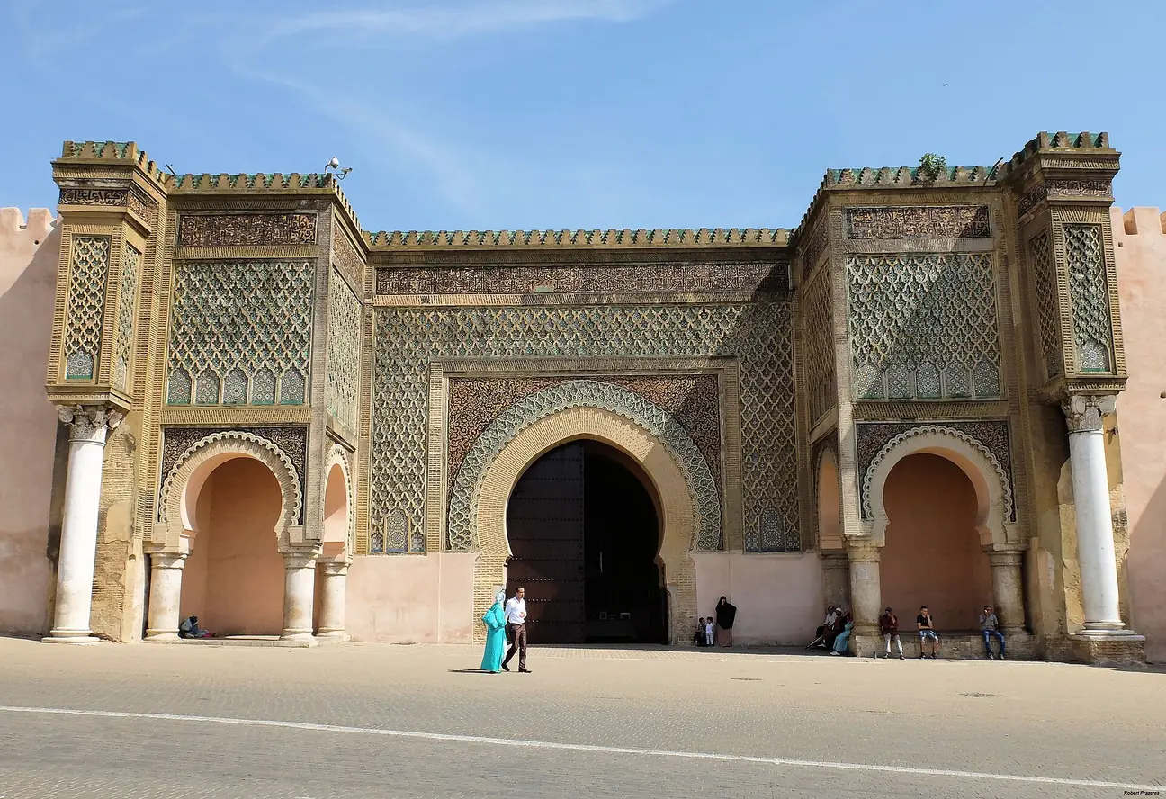 Monumental gate, Bab Mansour