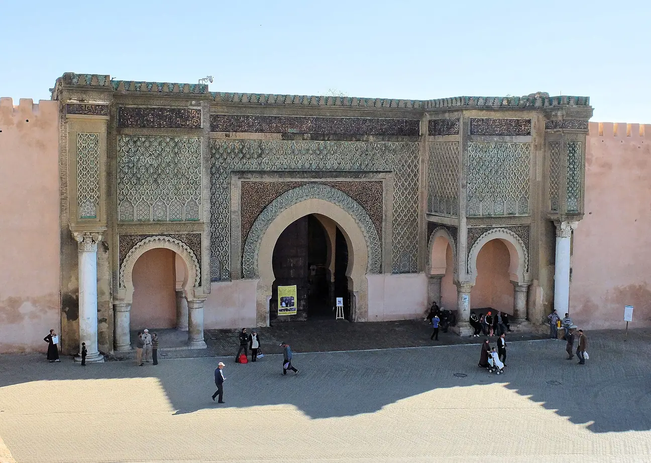 Monumental gate, Bab Mansour