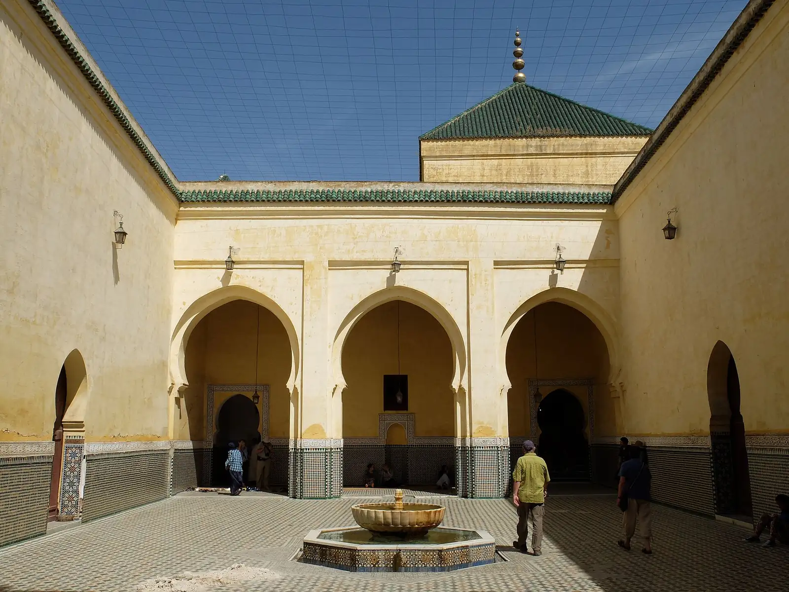Main courtyard, Moulay Ismail Mausoleum