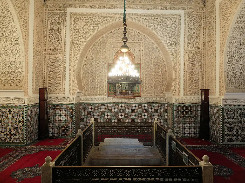 Tomb chamber, Moulay Ismail Mausoleum