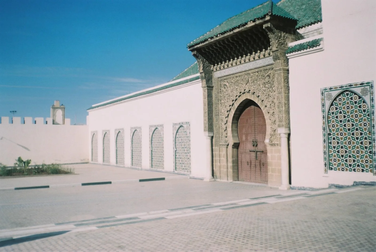 Entrance façade, Moulay Ismail Mausoleum