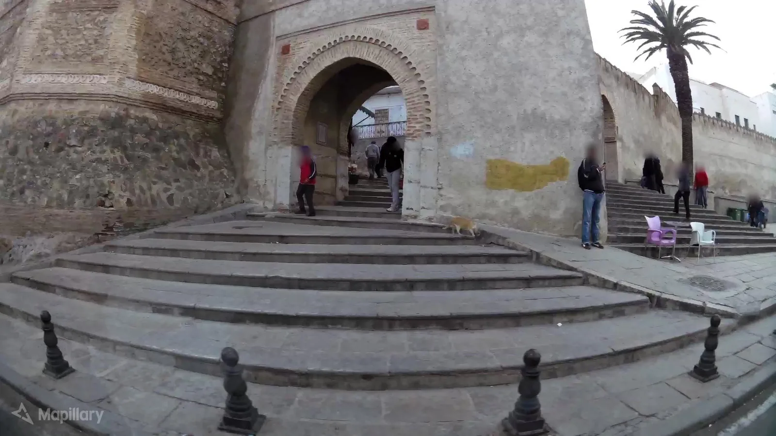 Gate tower and steps, Bab El Oqla Museum