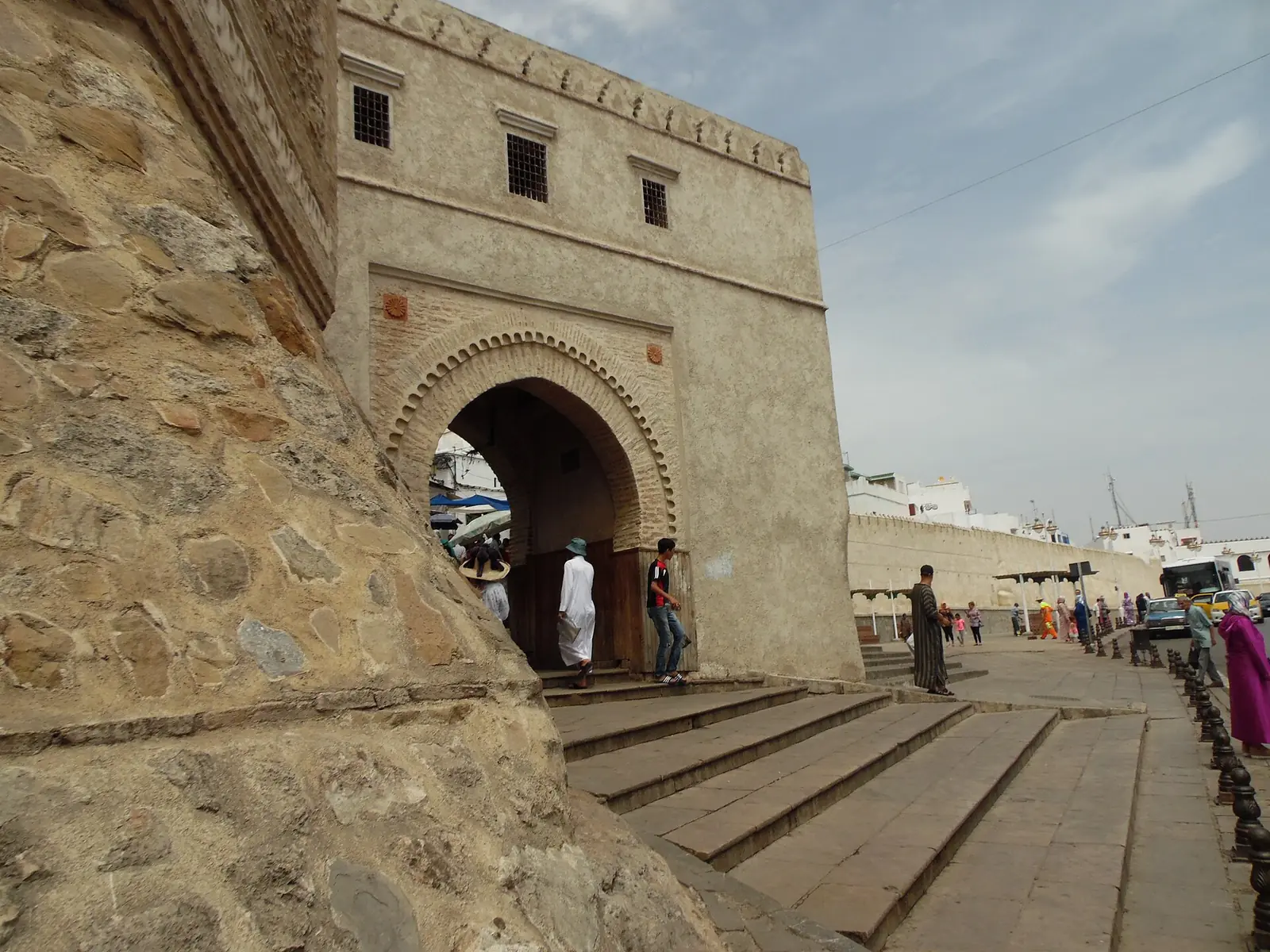 Gate tower and steps, Bab El Oqla Museum