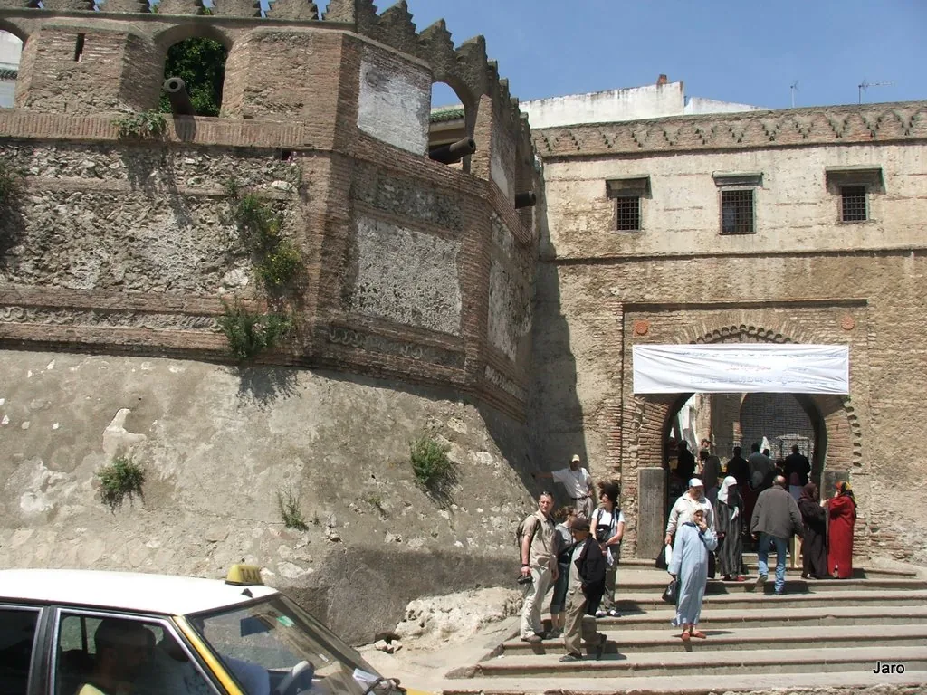 Gate tower and steps, Bab El Oqla Museum