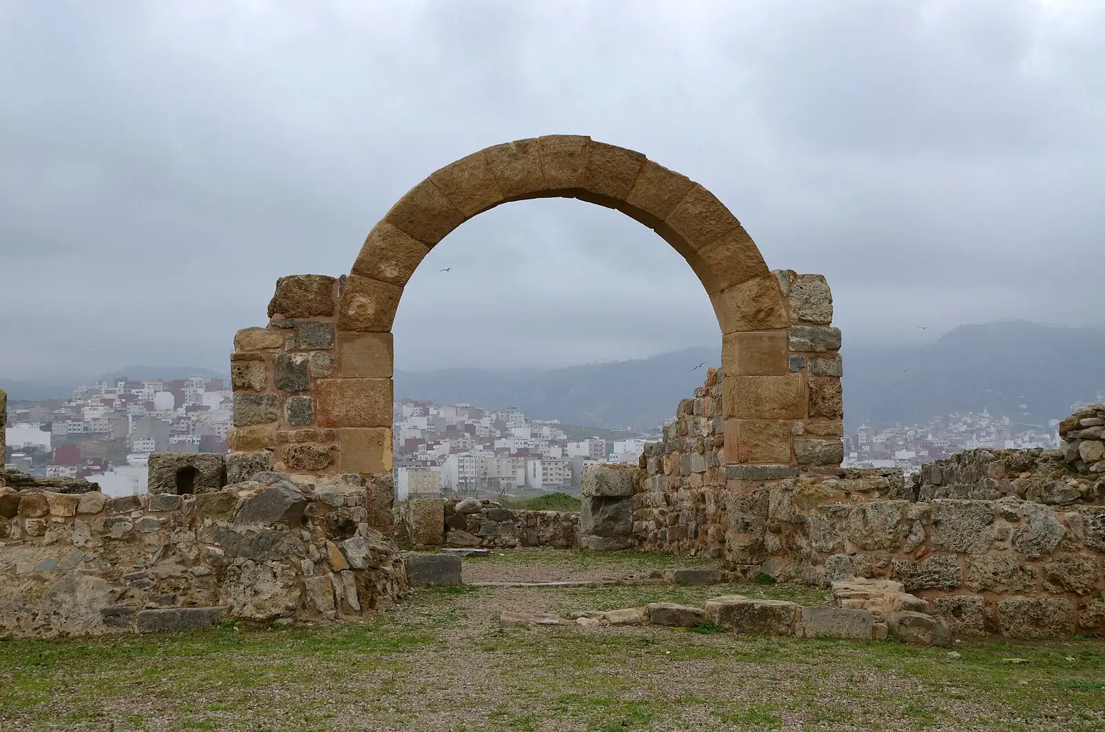 Gate of the Roman military camp, Tamuda Archaeological Site