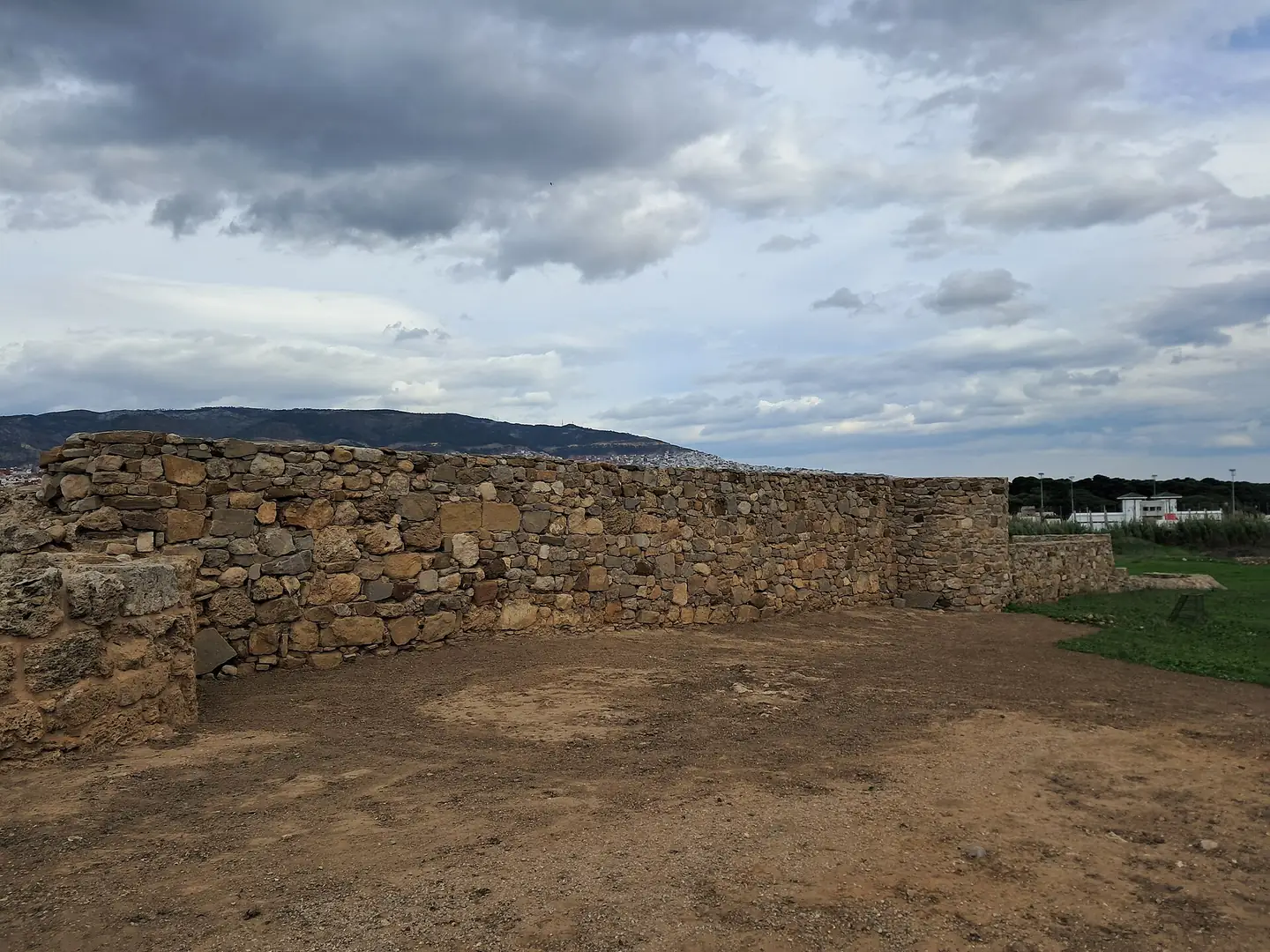 Ancient wall remains, Tamuda Archaeological Site