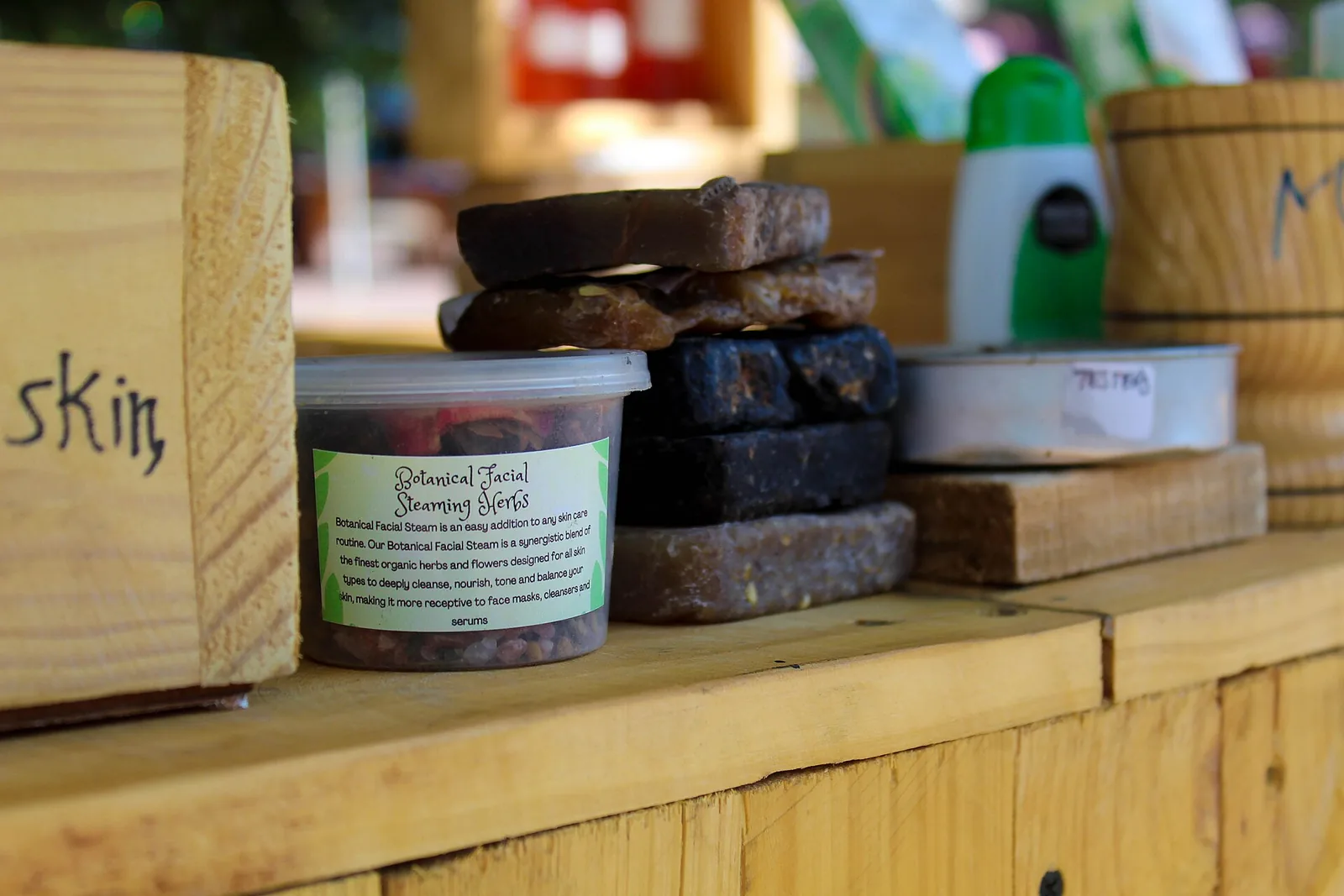 Moroccan black soap and natural handmade soaps