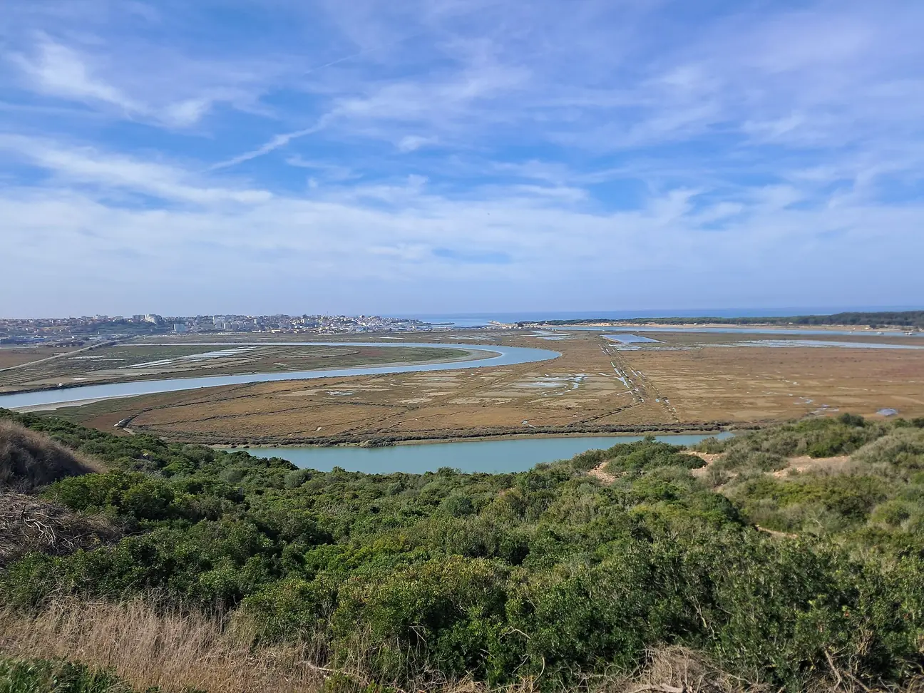 The Loukkos River seen from Lixus