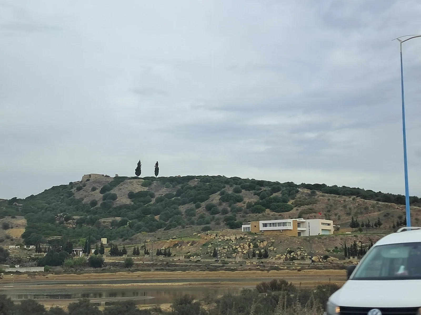 Hillside ruins of the Lixus archaeological site