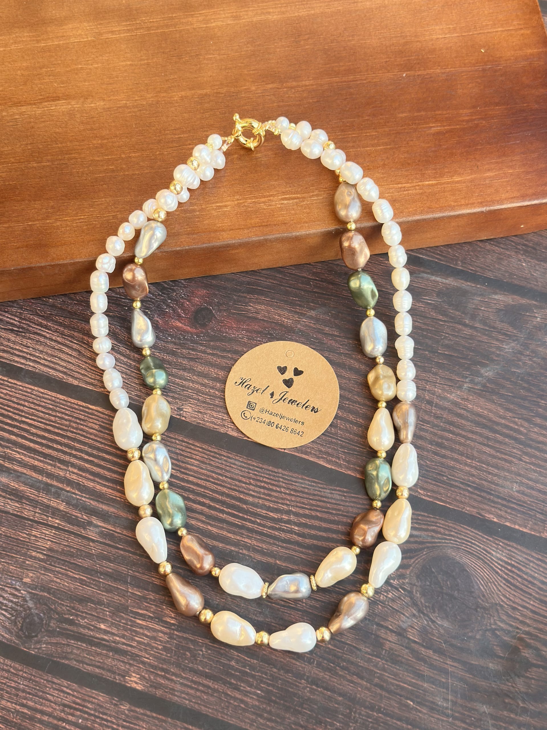 Layered Pearl Necklace