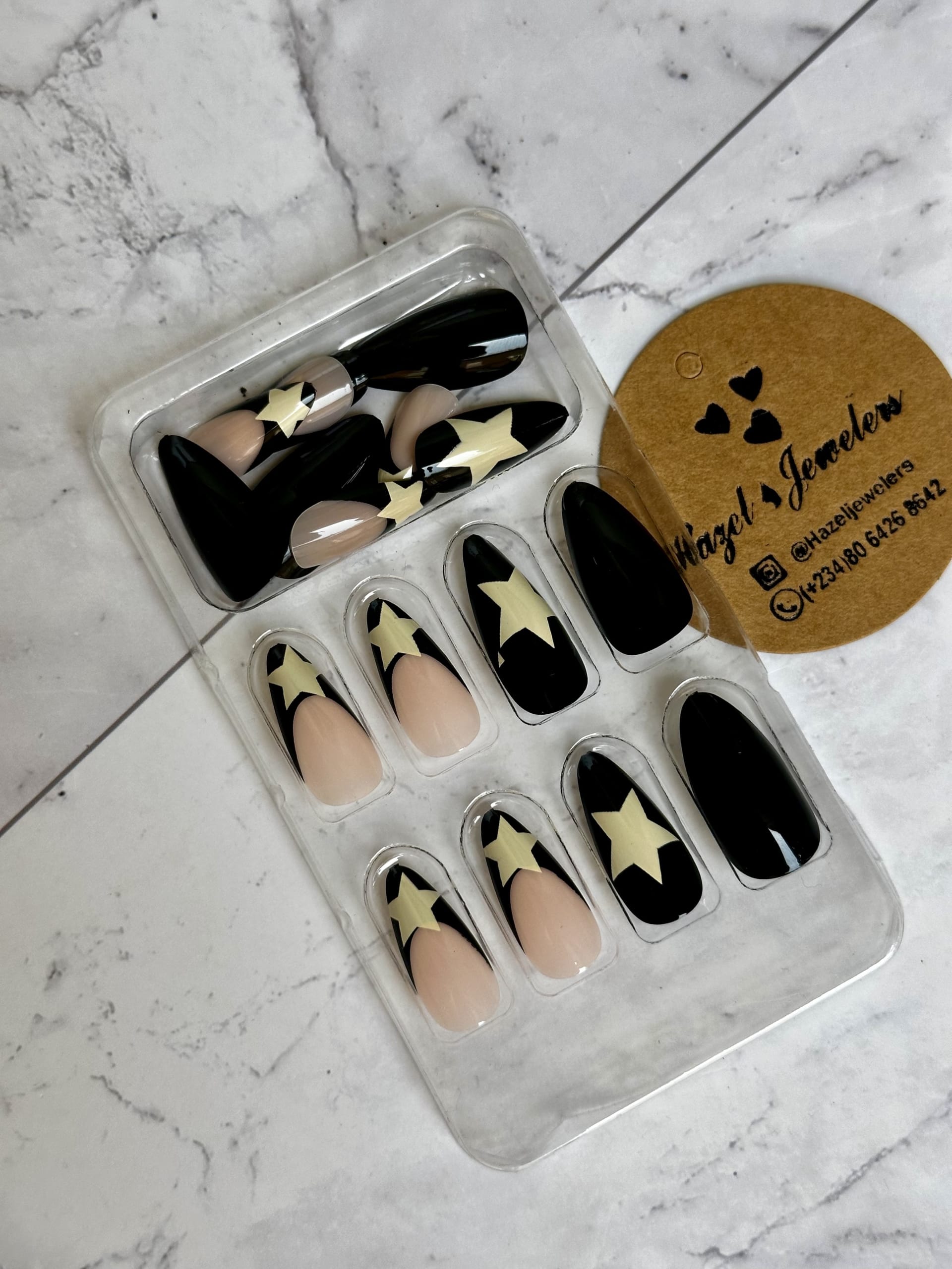 Pack Of 24 Press-On Nails (kindly Read Description Below)