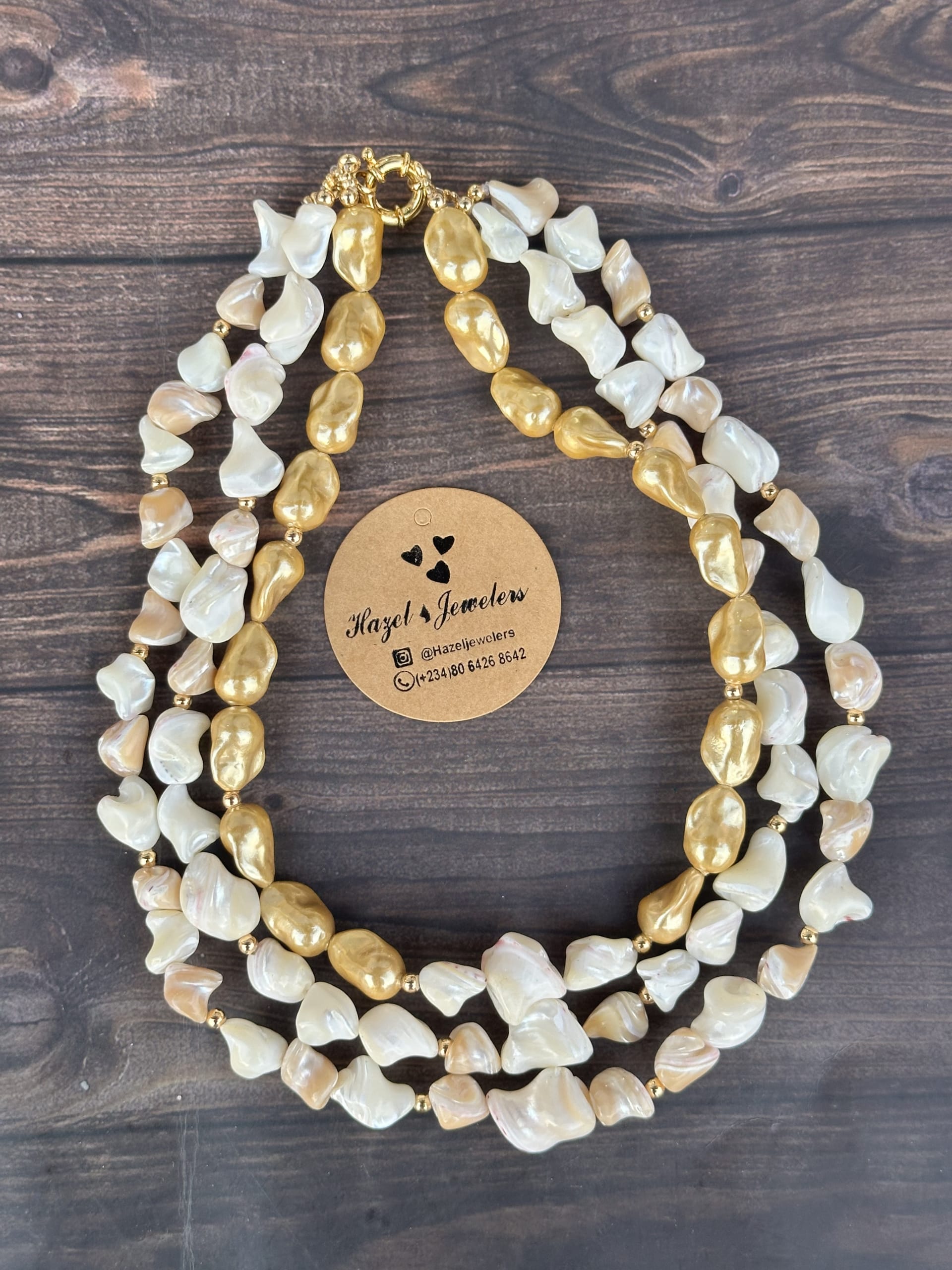 Layered Pearl Necklace