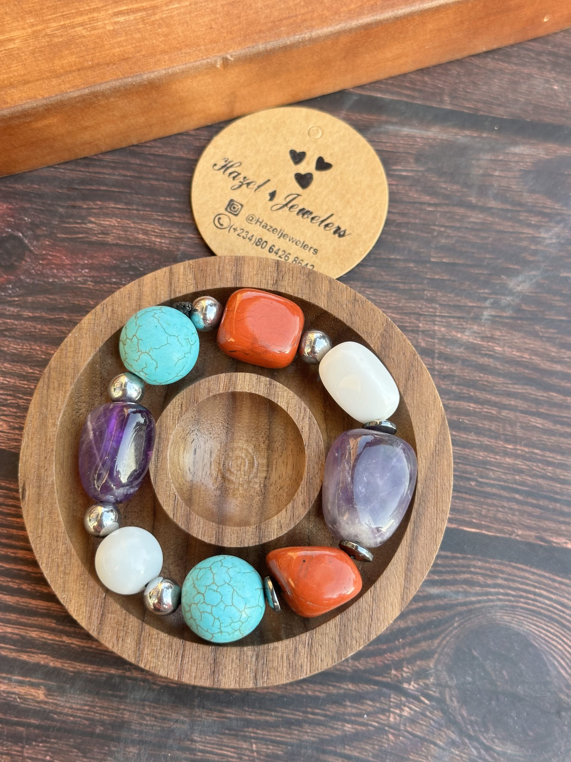 Mixed Natural Stones Bracelet