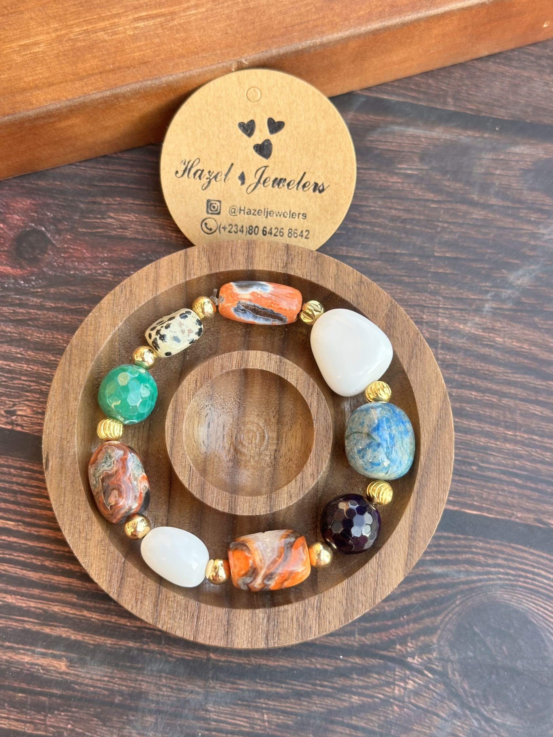 Mixed Natural Stones Bracelet