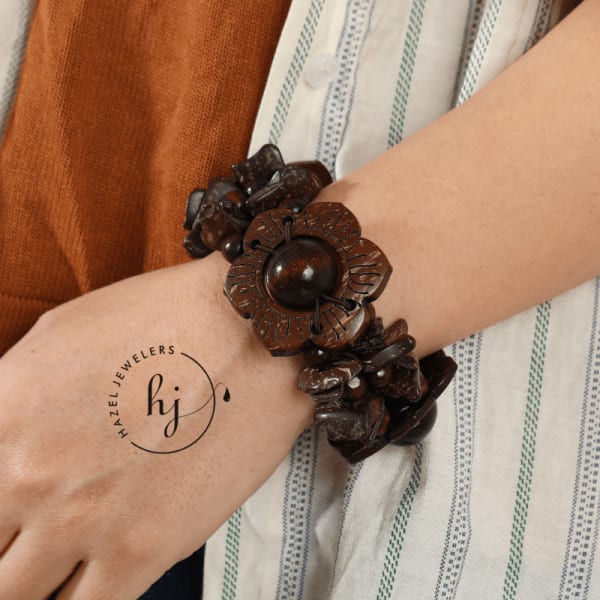 Ethnic Wooden Bracelet