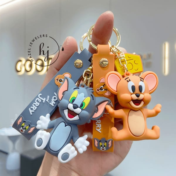 Tom and Jerry Keychain