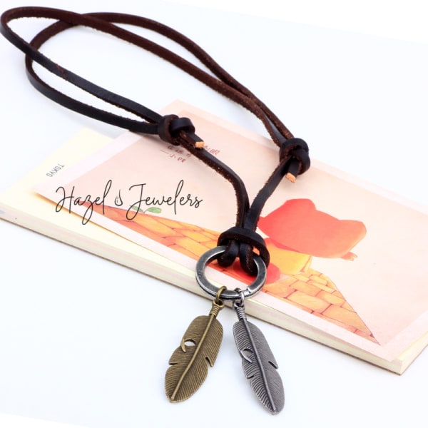 Ethnic Leather  Necklace