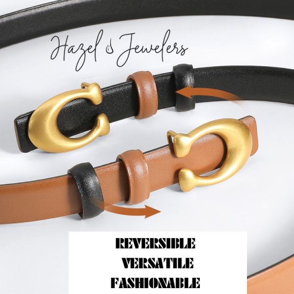 Double Sided Genuine Leather Belt - Image 2