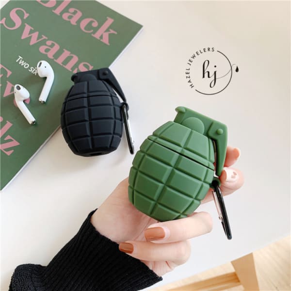 Green  Bomb AirPod Case