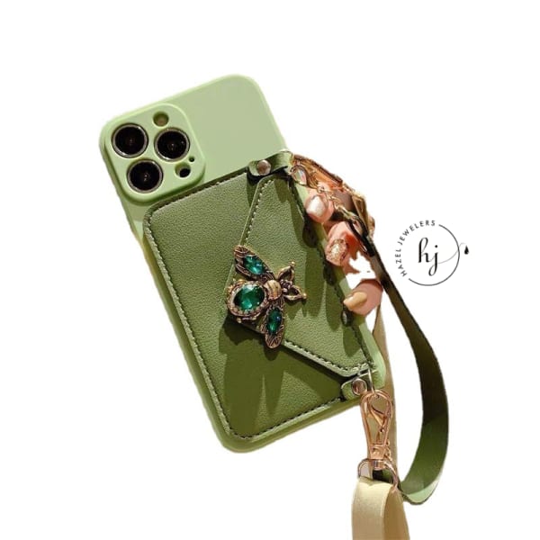 Crossbody Phone Pouch With Card Holder - Image 2