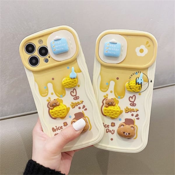 Animated Bear Phone Case