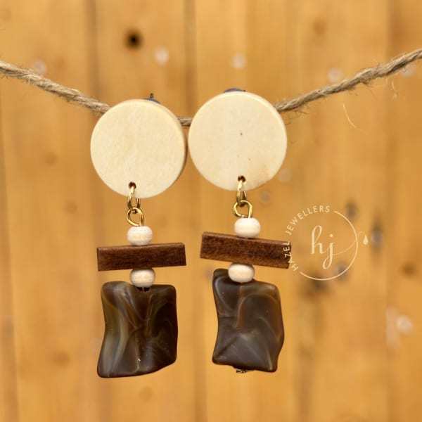 Geometric Drop Earring
