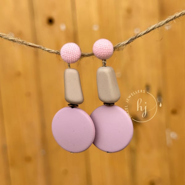Geometric Drop Earrings
