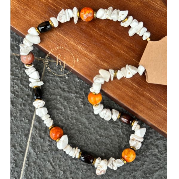 Simple Mixed Beads Necklace