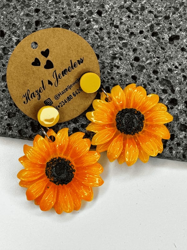 Sunflower Earrings