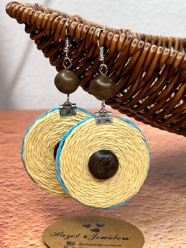 Retro Grass Vine Braided Earrings