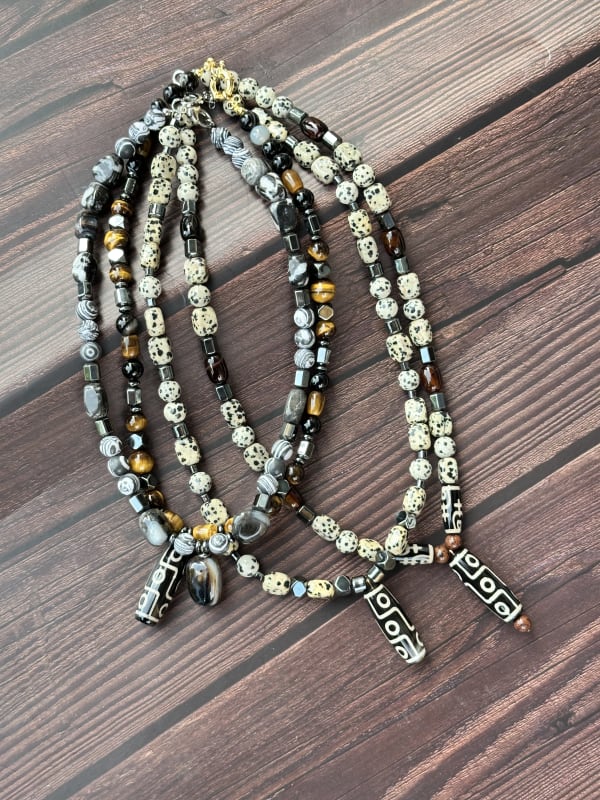 Tibetan pendant necklace