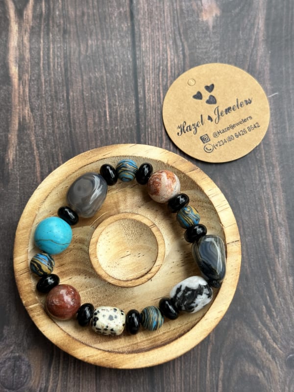 Mixed Precious Stones Bracelet