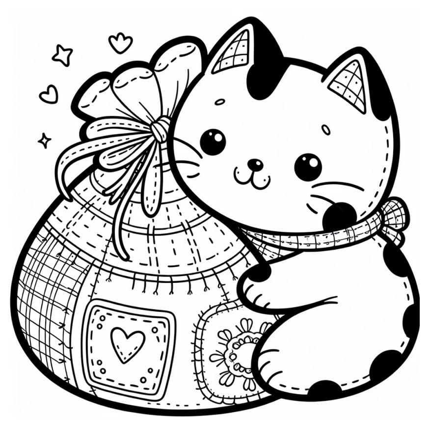 Free hello kitty coloring pages