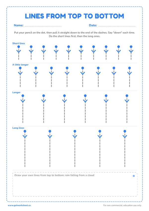 Free pre-writing worksheets – free printable worksheets preview