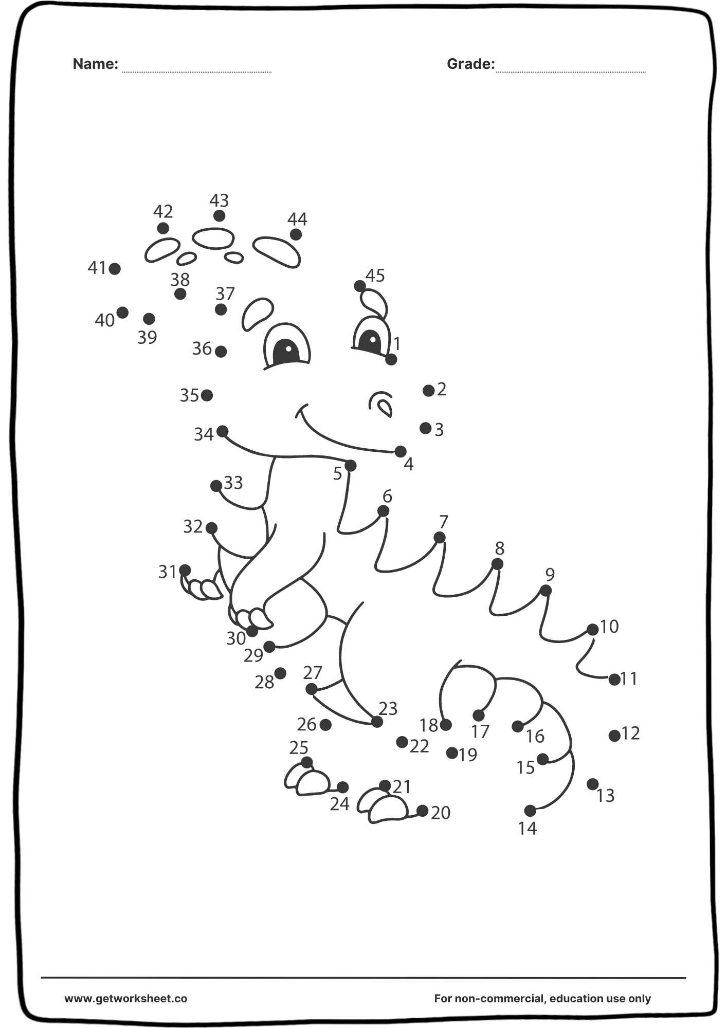 free-connect-the-dots-printable-worksheets-worksheets-get-worksheet for Free Printable Dot To Dot For Kindergarten Free connect the dots printable worksheets Worksheets | Get worksheet for Free Printable Dot To Dot For Kindergarten