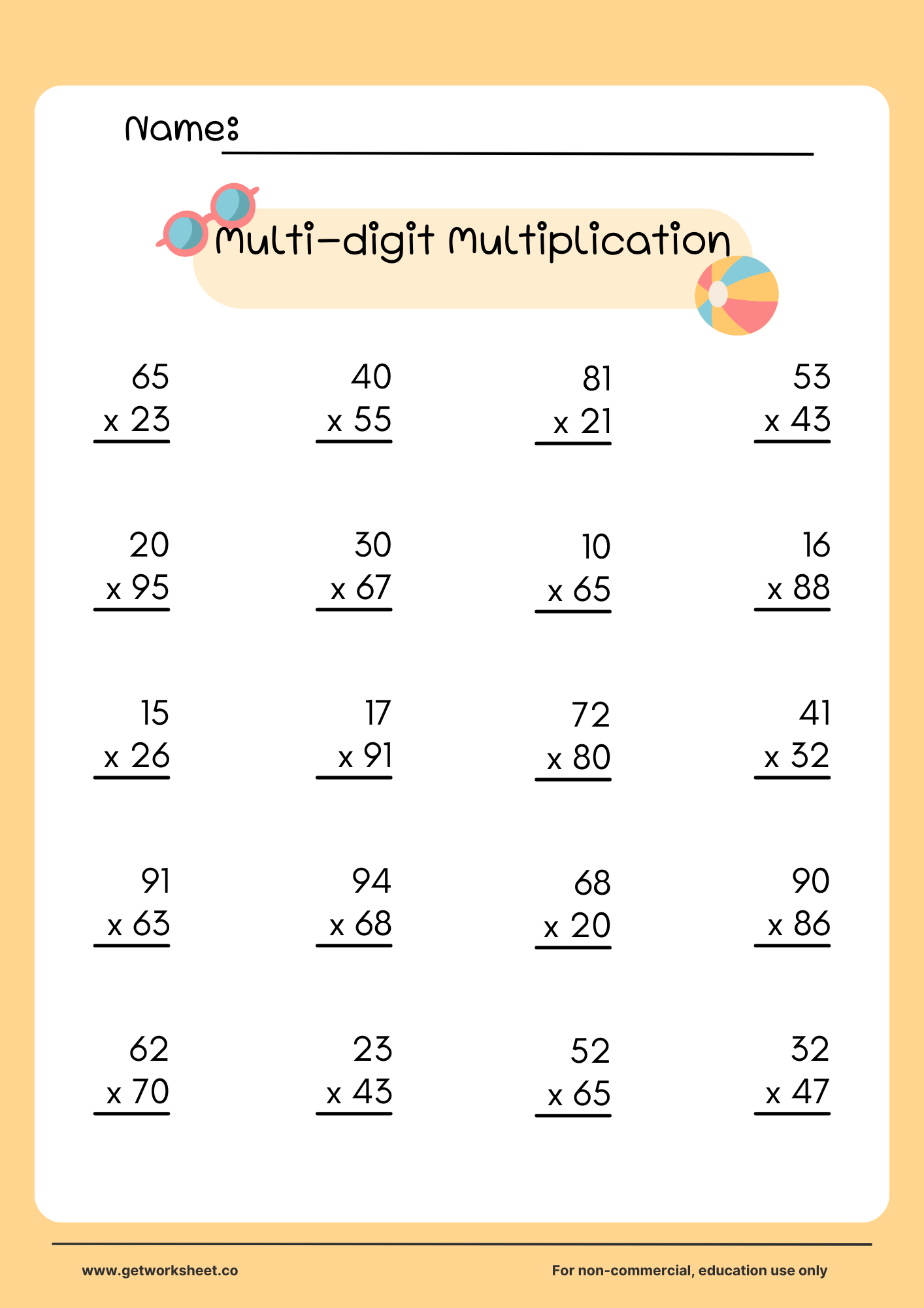 free-multi-digit-multiplication-worksheets-worksheets-get-worksheet for Free Printable 3 Digit By 1 Digit Multiplication Worksheets Free multi digit multiplication worksheets Worksheets | Get worksheet for Free Printable 3 Digit By 1 Digit Multiplication Worksheets
