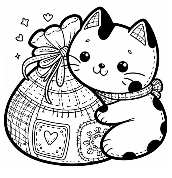 Free hello kitty coloring pages – free printable worksheets preview