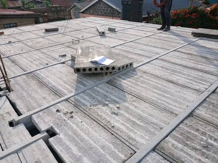 One Meter Precast Slab Panel with Pre-stressed T-beam