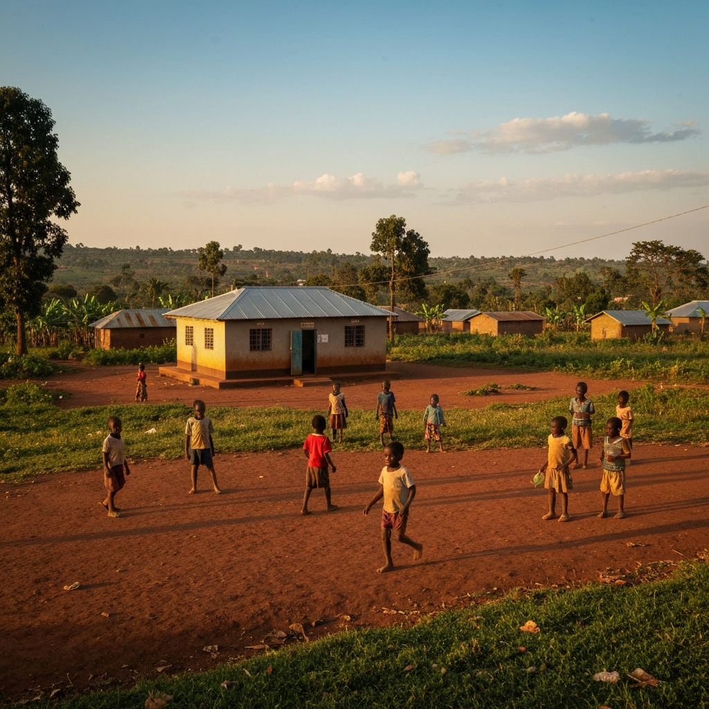 Uganda map