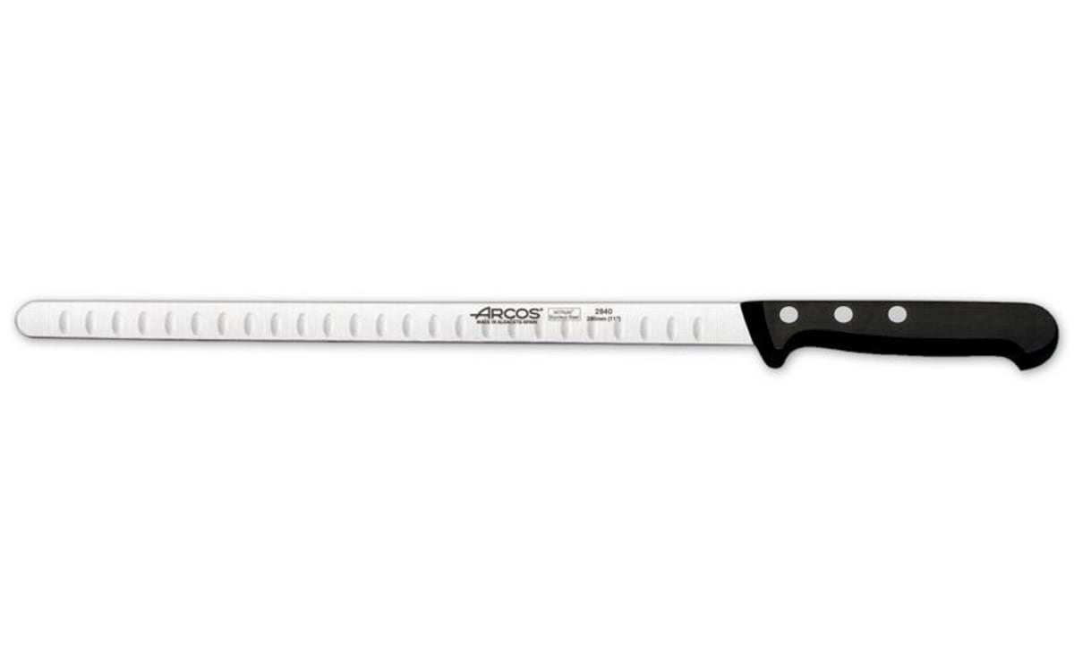 Cuchillo jamonero Arcos Serie Universal alveolado 240 mm · acero NITRUM®