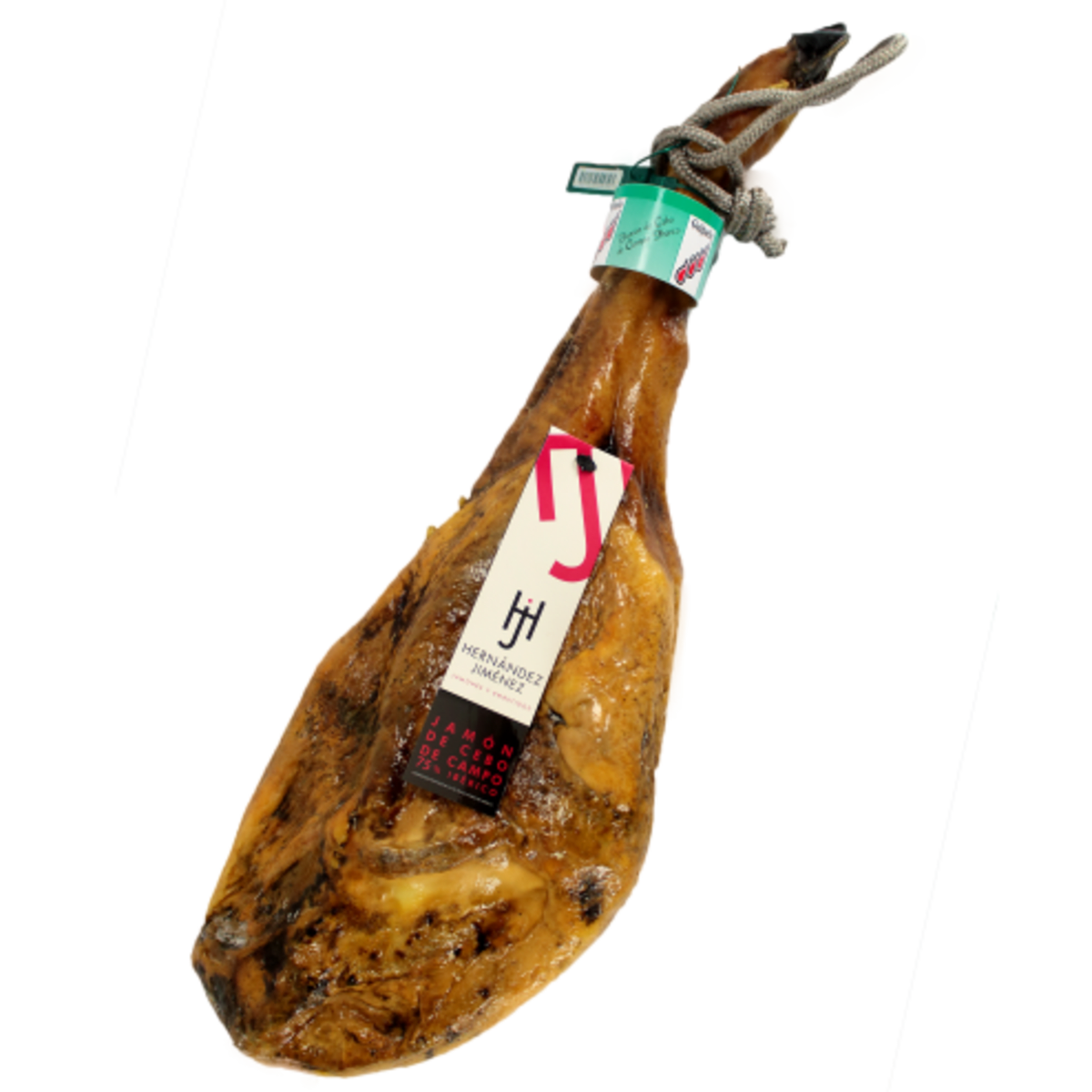 Jamón de cebo de campo ibérico 75% raza ibérica · D.O. Guijuelo · Hernández Jiménez