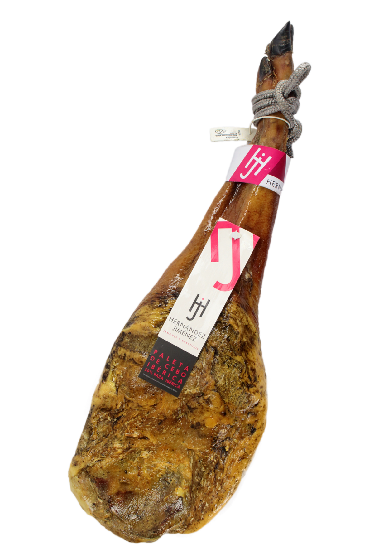 Paleta de cebo ibérica 50% raza ibérica · Hernández Jiménez · Guijuelo