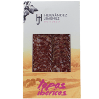 Loncheado a máquina · Chorizo ibérico de bellota · Hernández Jiménez