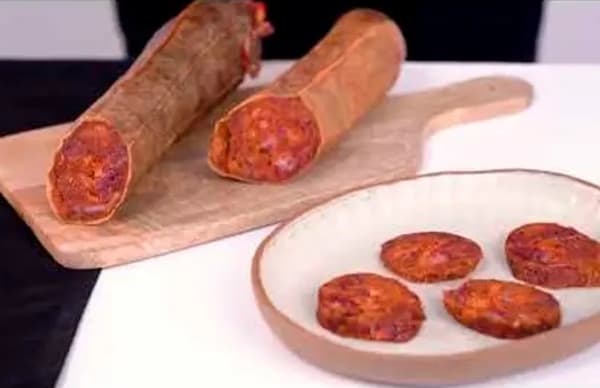 Migas extremeñas con chorizo ibérico de bellota · Receta