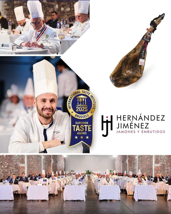 Hernández Jiménez recibe el Superior Taste Award 2025