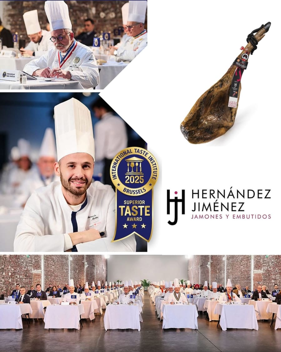 Hernández Jiménez recibe el Superior Taste Award 2025