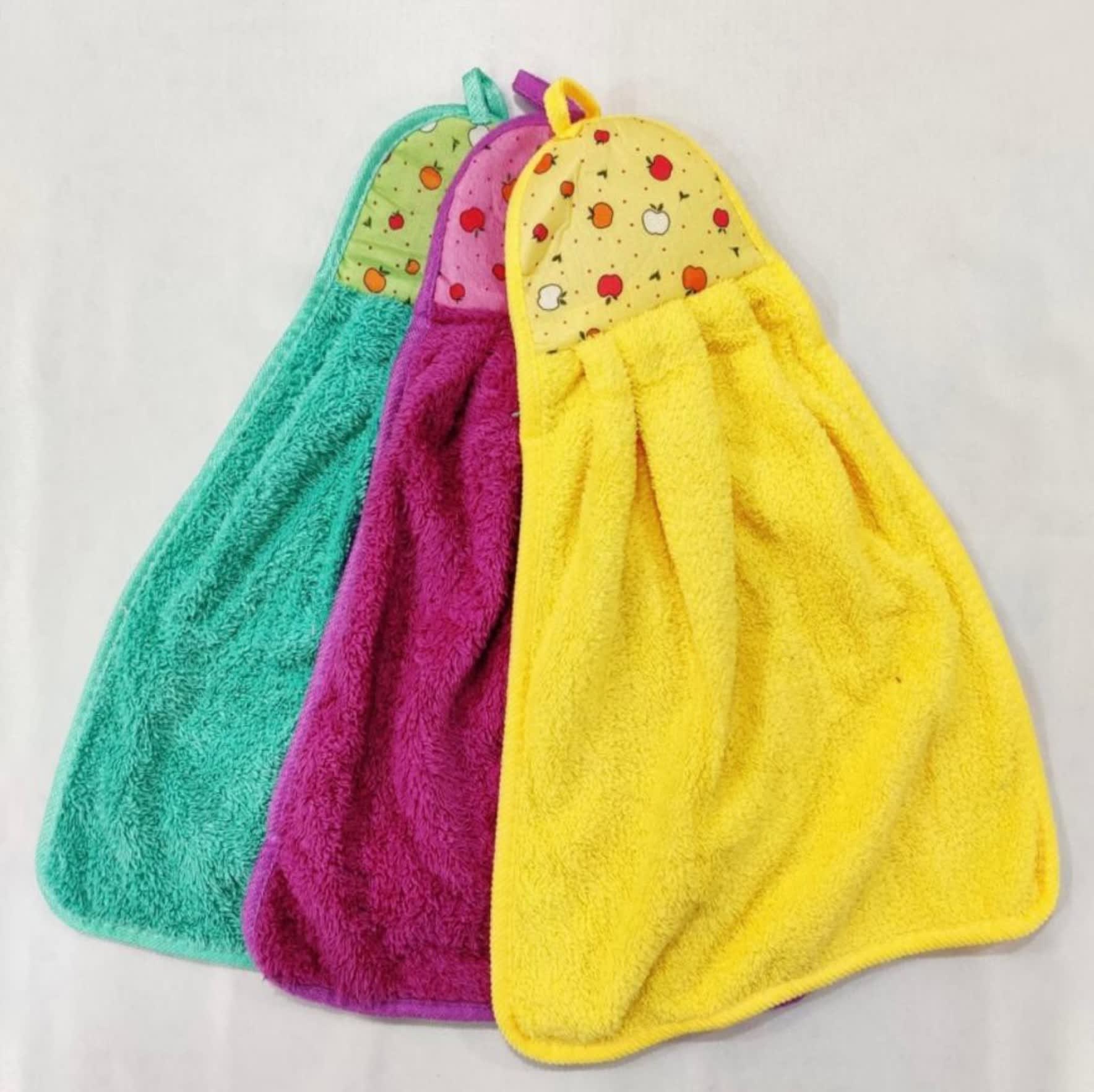 Hand Towel Set of 6 Pcs For Washroom, Restroom Etc in multicolor - Aroma Towels