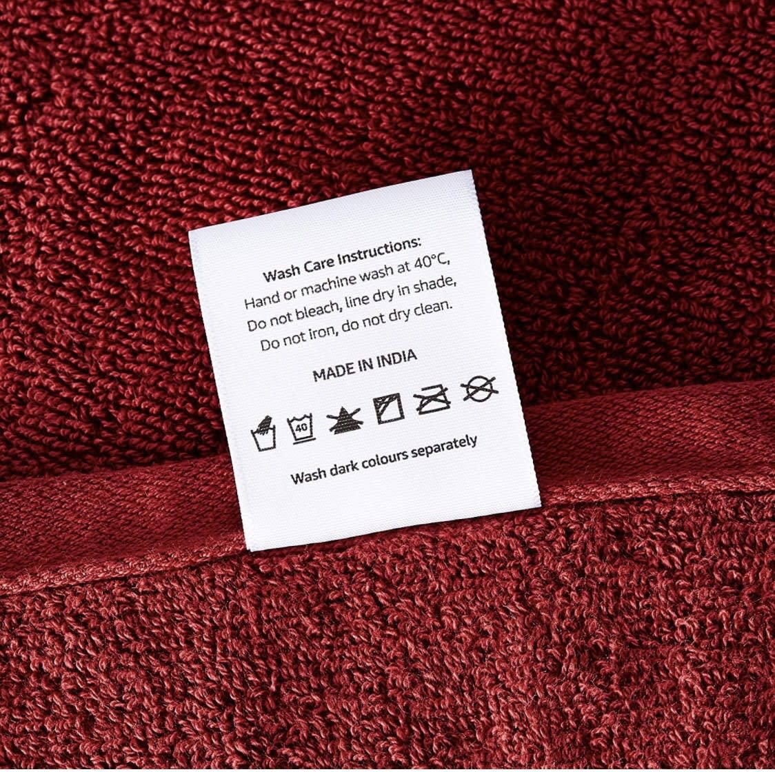 Cotton Paradise Bath Towel 480 GSM Bath, Beach, Hair, Sport Towel 100% Premium Cotton Combo (Set of 2) -Aroma Towels