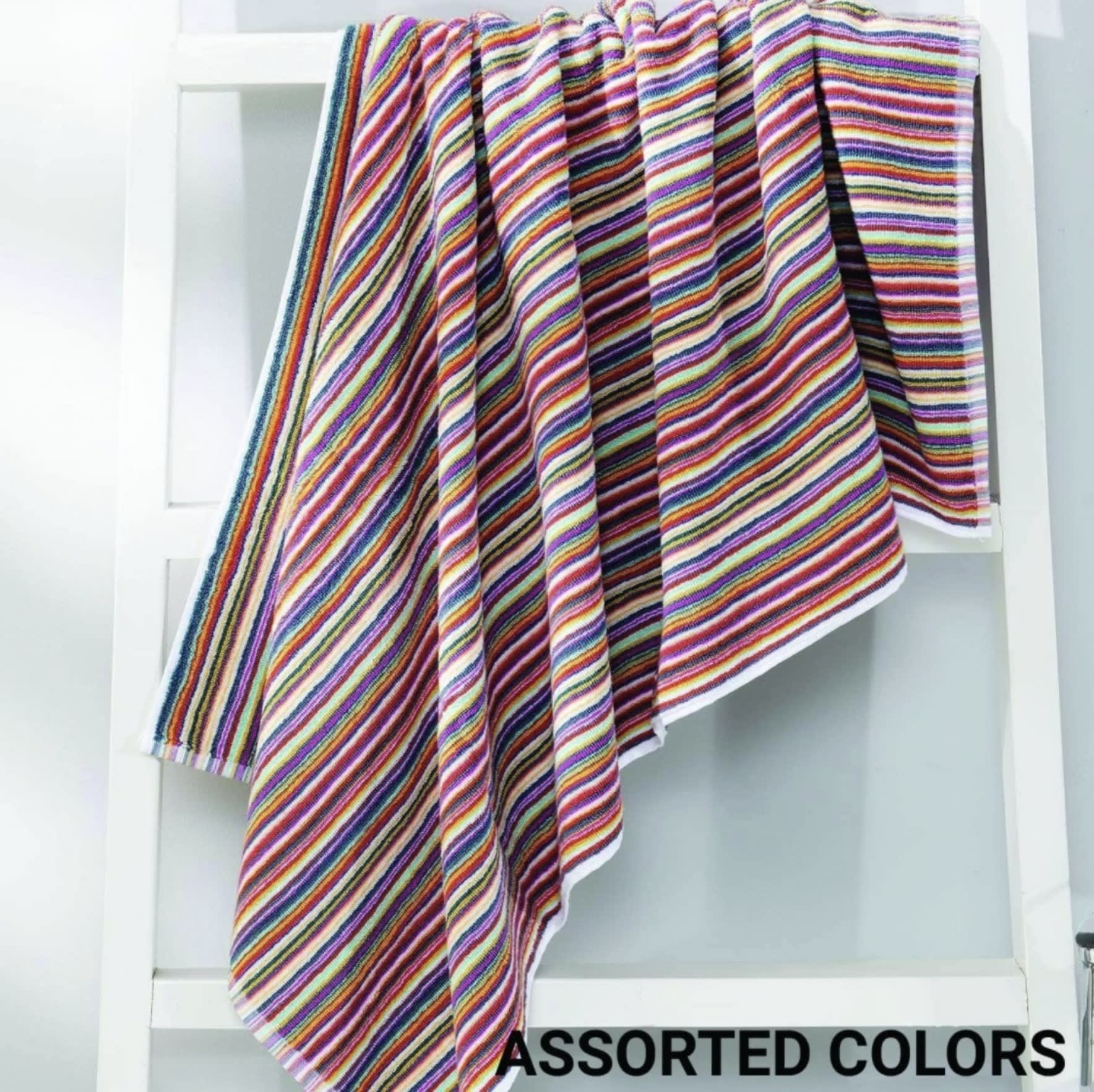 Cotton 480 GSM Remnath Towel Bath, Beach, Sport, Hair Towel (Pack of 2) - Aroma Towels