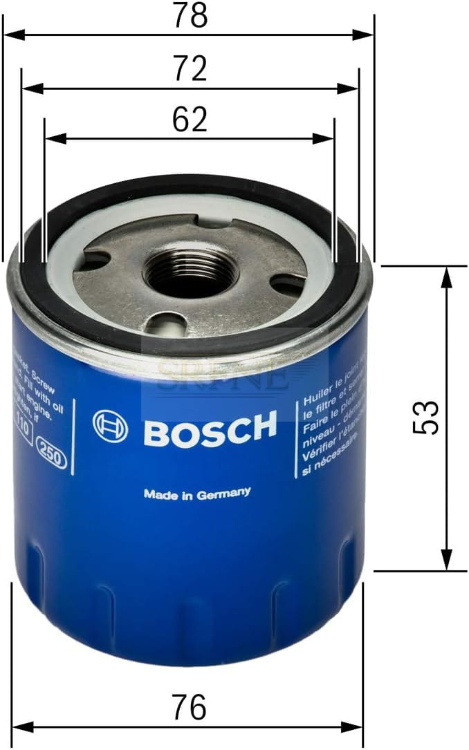 فيلتر زيت بوش p3336